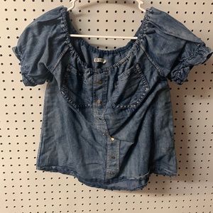 Noble u size medium top blue